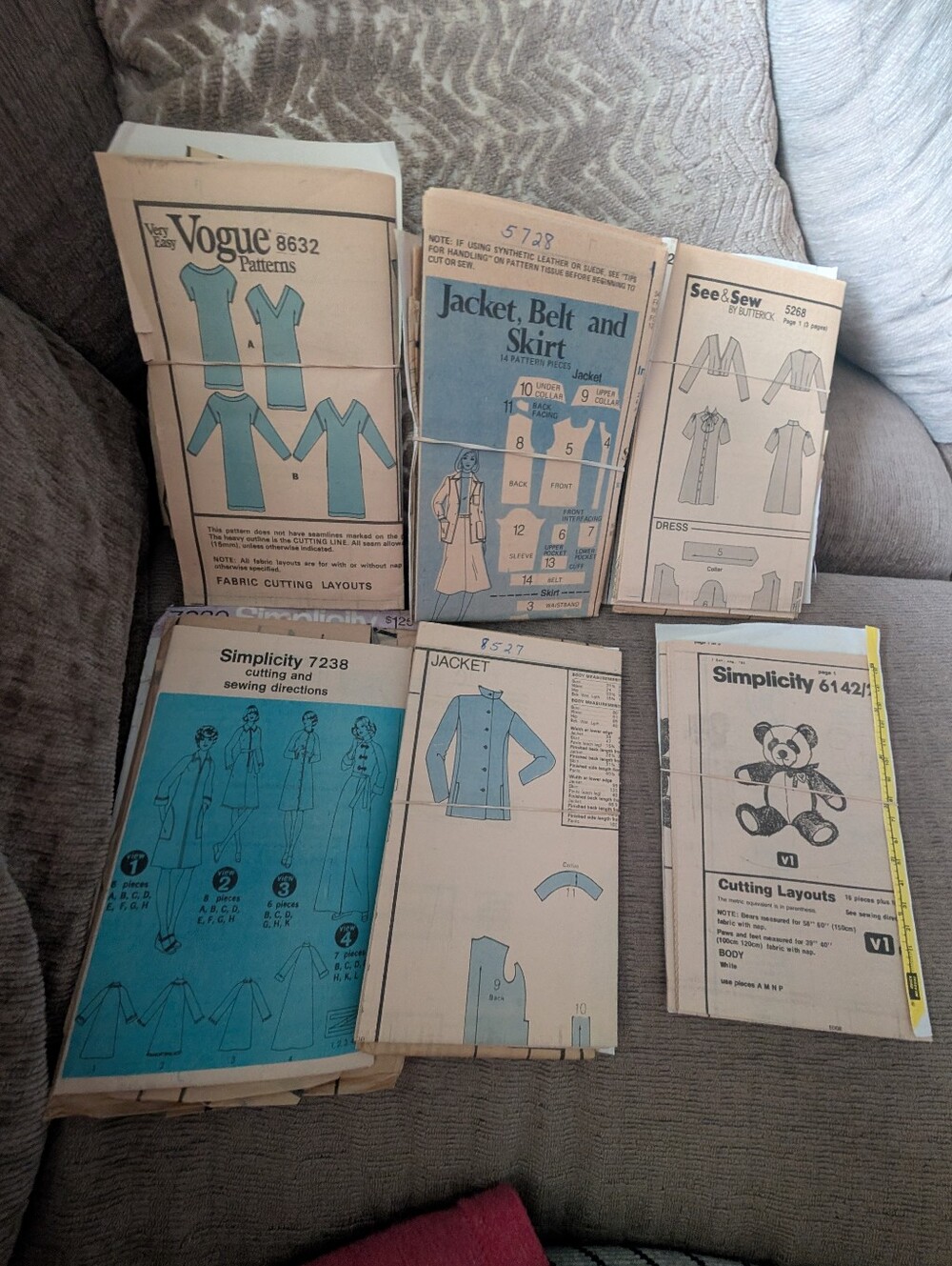 Bundle Of Vintage Patterns